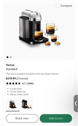 Nespresso Vertuo