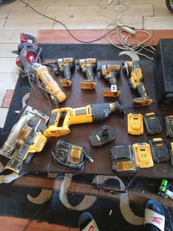 DeWalt 20V  Tools and Batteries