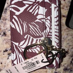 Victoria secret keychain zip wallet