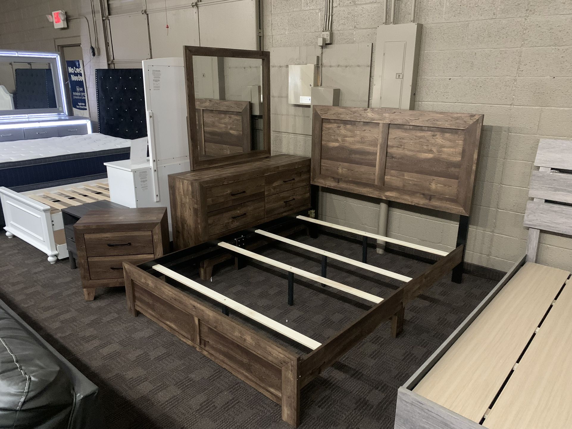 Brown Queen Bedroom Set