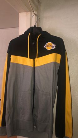 Ultra Game NBA L.A Lakers Zip Up Hoodie (Mens Large)