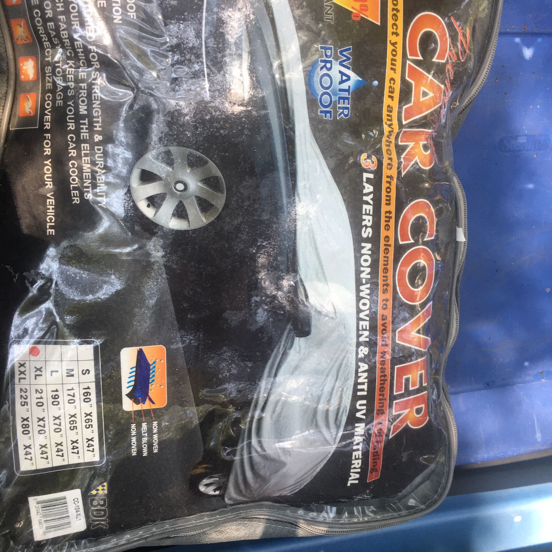 New Extra Large Heavy Duty Waterproof Car Cover In Package Only $60 Firm
