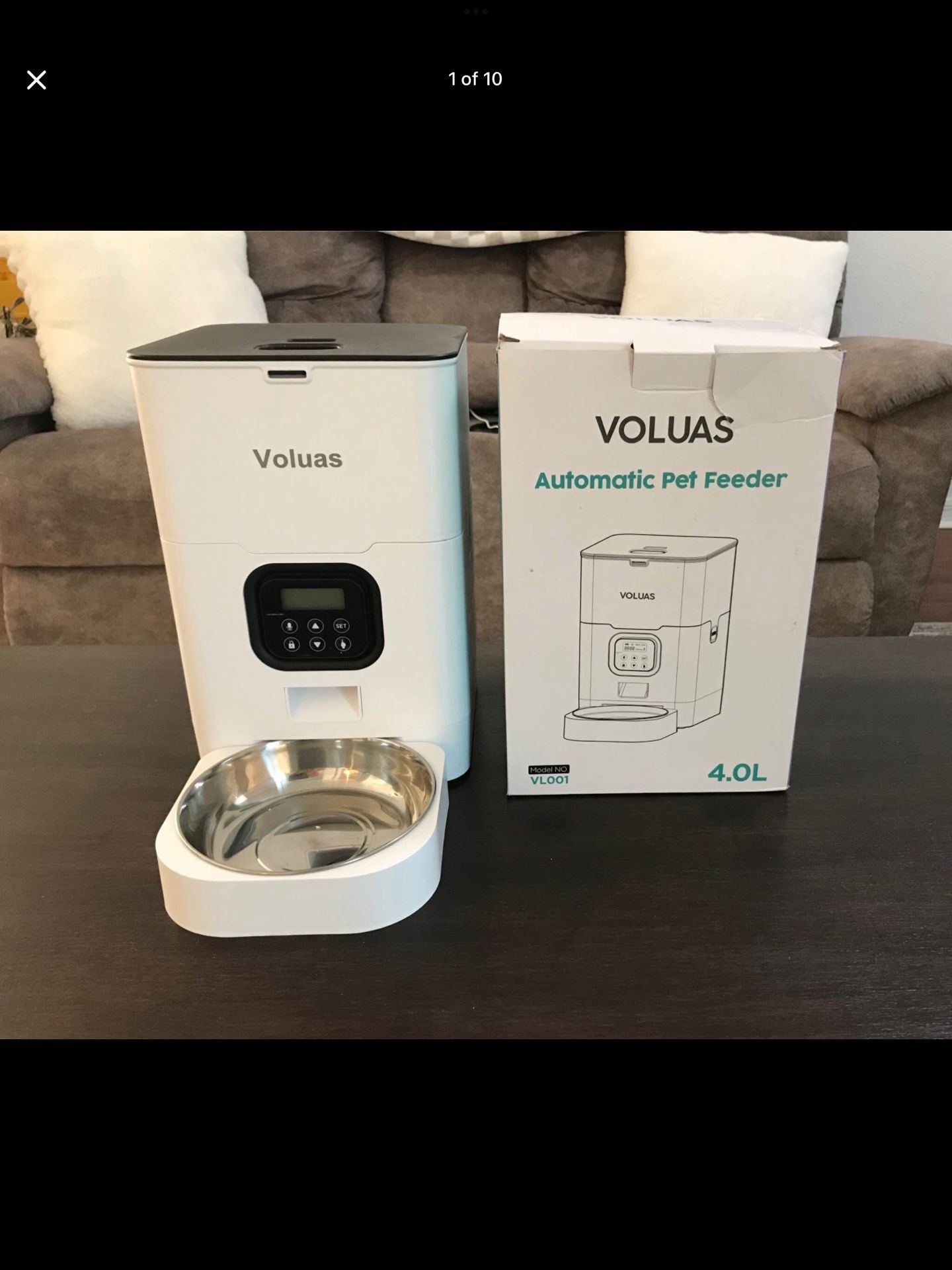 New Voluas automatic pet feeder