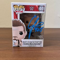 Signed Chris Jericho Pop