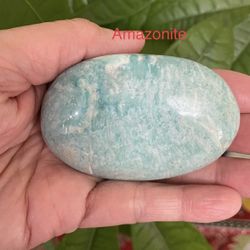 Amazonite  Palm Stone from Madagascar 117g