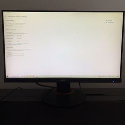 25” Acer 1080p 240Hz Gaming Monitor