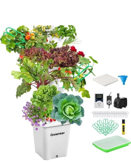 Hydroponic Tower And Accessories