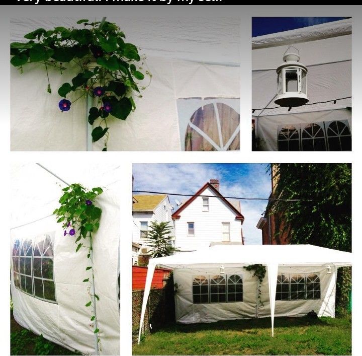 Mighty Strong Tent πͺπΌβ¨ 175 each King Size π4 pack of tents πΆ seats 130 people for 600 πEvent Garden Party Wedding 10x20 ea with Removable Sidewal