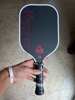 Phantom Pickleball “Stealth” 16mm T700 Raw Carbon Fiber Paddle [BRAND NEW-NEVER USED] - $165