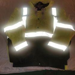 Safety Coat Brand New Work Frog Wear HV 8 in 1 Bomber Jacket Reflective - Size 3XL