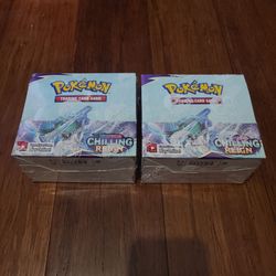 Pokemon chilling reign booster box