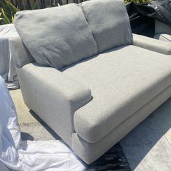 Gray Love Seat Couch 