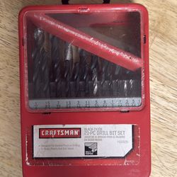 Craftman drill bit set