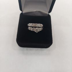 14k 11g 2.45 Carat Diamond Wedding Set