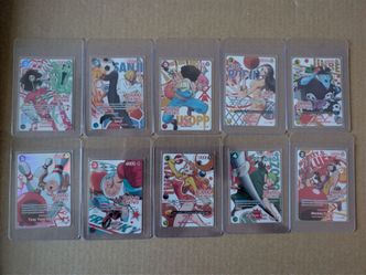 Round 1 x One Piece Promo Card Set Plus Key Chains
