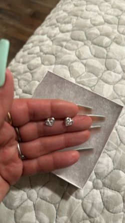 New heart earrings 925