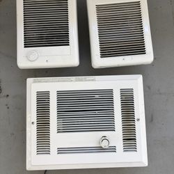 Working Electric Wall Heaters 
