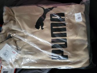 Brown/beige Puma Hoodie