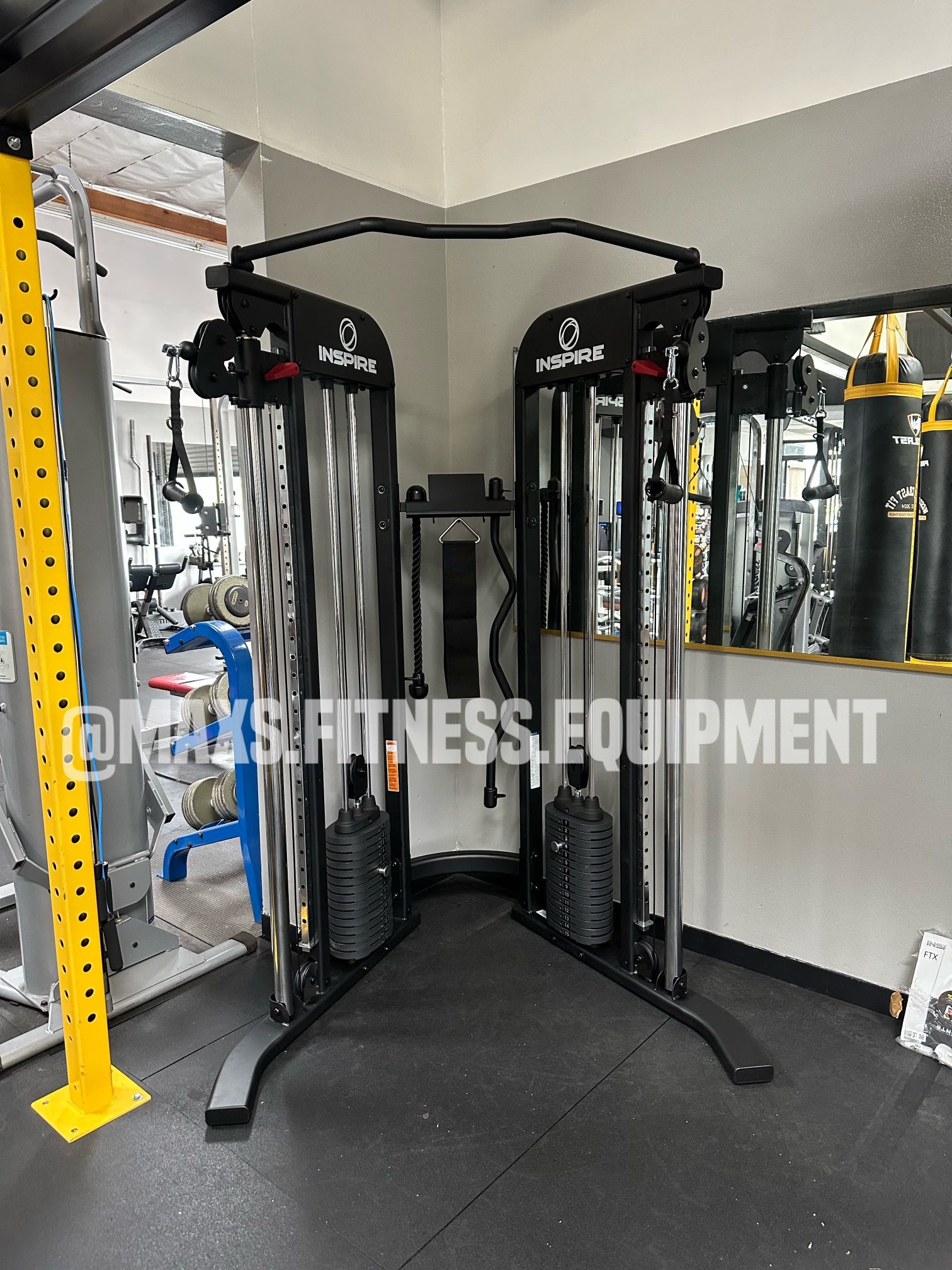 NEW INSPIRE FTX FUNCTIONAL TRAINER WITH ATTACHMENTS