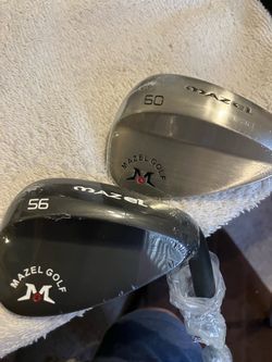 MAZeL Golf Club Wedges 56-60 degree wedges brand new condition 60 for both