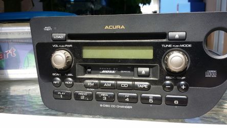 Acura Oem Bose 6 discs cd hanger built in.