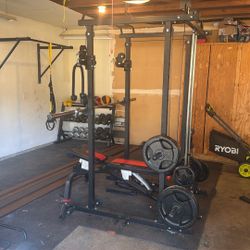 Complete Hardly Used Gym set $700 OBO