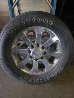 20 inch Rims and Tires 285/60/R20