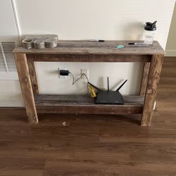 Modern Barn Style Console