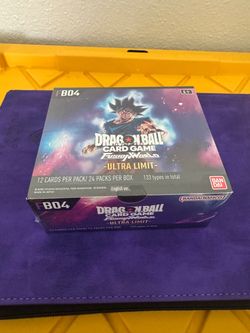 Dragon ball Fusion world Ultra Limit FB04 Booster box