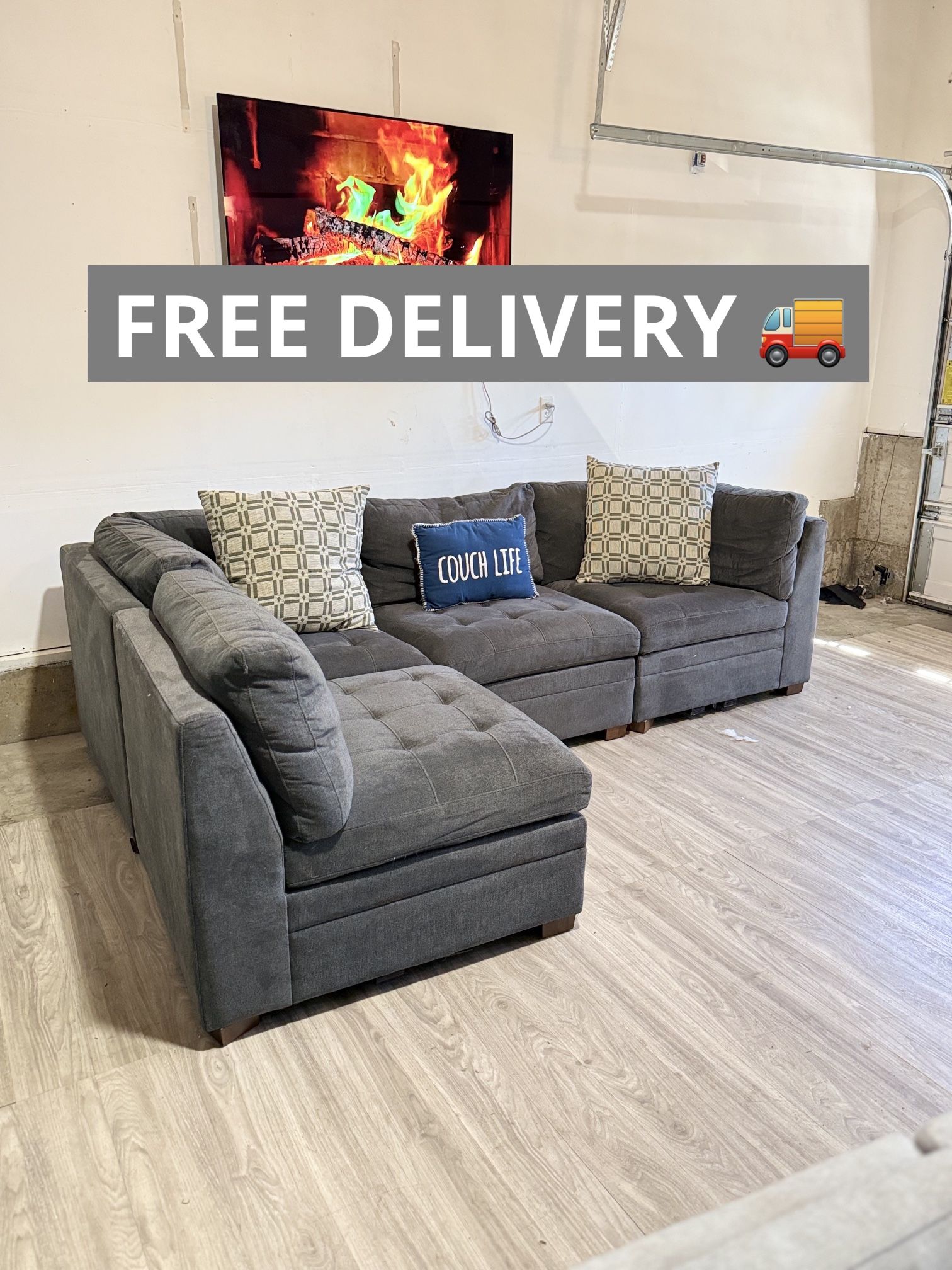 Thomasville Modular Sectional Couch 🛋️- Free Delivery 🚚
