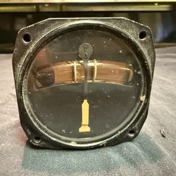 Vintage World War Ii Aircraft, Bendix Aviation Corp. Turn And Slip Indicator