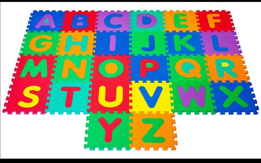 FOAM FLOOR ALPHABET PUZZLE FOR KIDS AND ADULTS