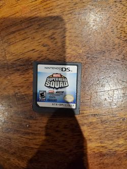 Ds game Marvel super hero squad