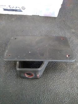 Harley Dyna License plate mount (side mount)