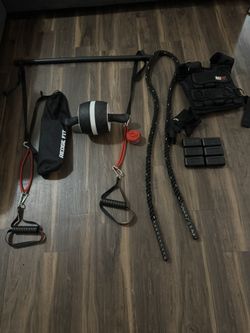Redge Fit bundle  Weighted Jump rope  Weighted Vest 