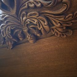 King Size solid oak bed frame