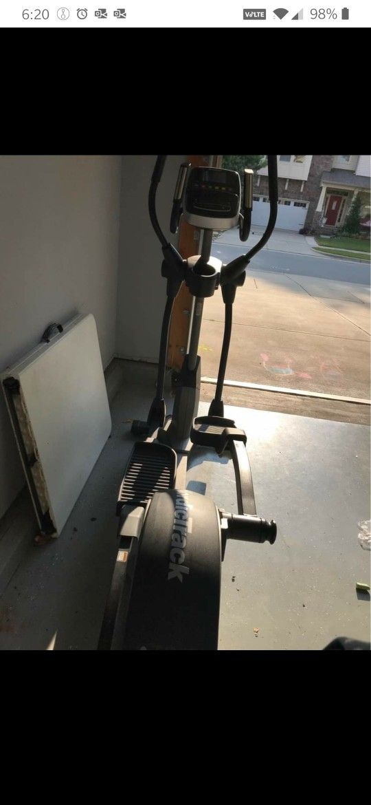 Nortitrack New Elliptical Training Unit Workout And Weight Loss