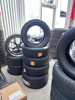 225-60R17 Firestone brand new set with installation