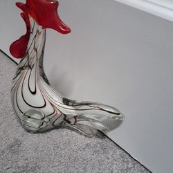 Hand Blown Rooster