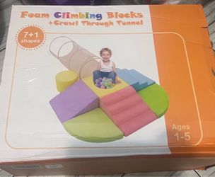 Foam climbing blocks $45
