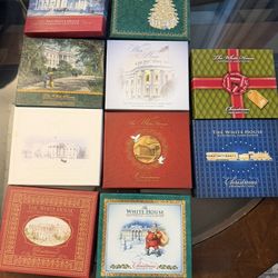 White House Historical Christmas Ornaments 