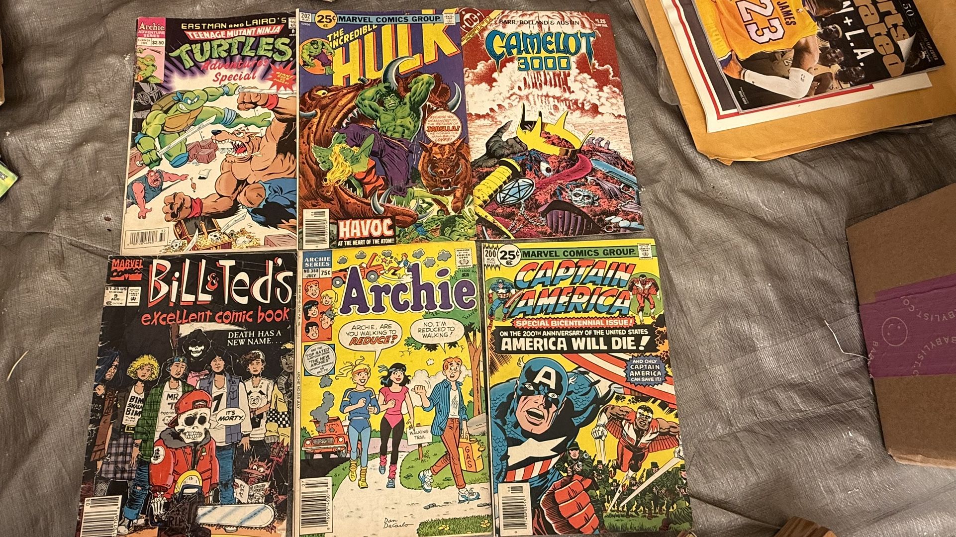 Vintage Comic Book Lot β Marvel, DC, Archie, Disney
