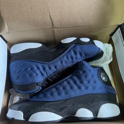 Air Jordan Retro 13 Size 6.5Y Navy University Black Blue 