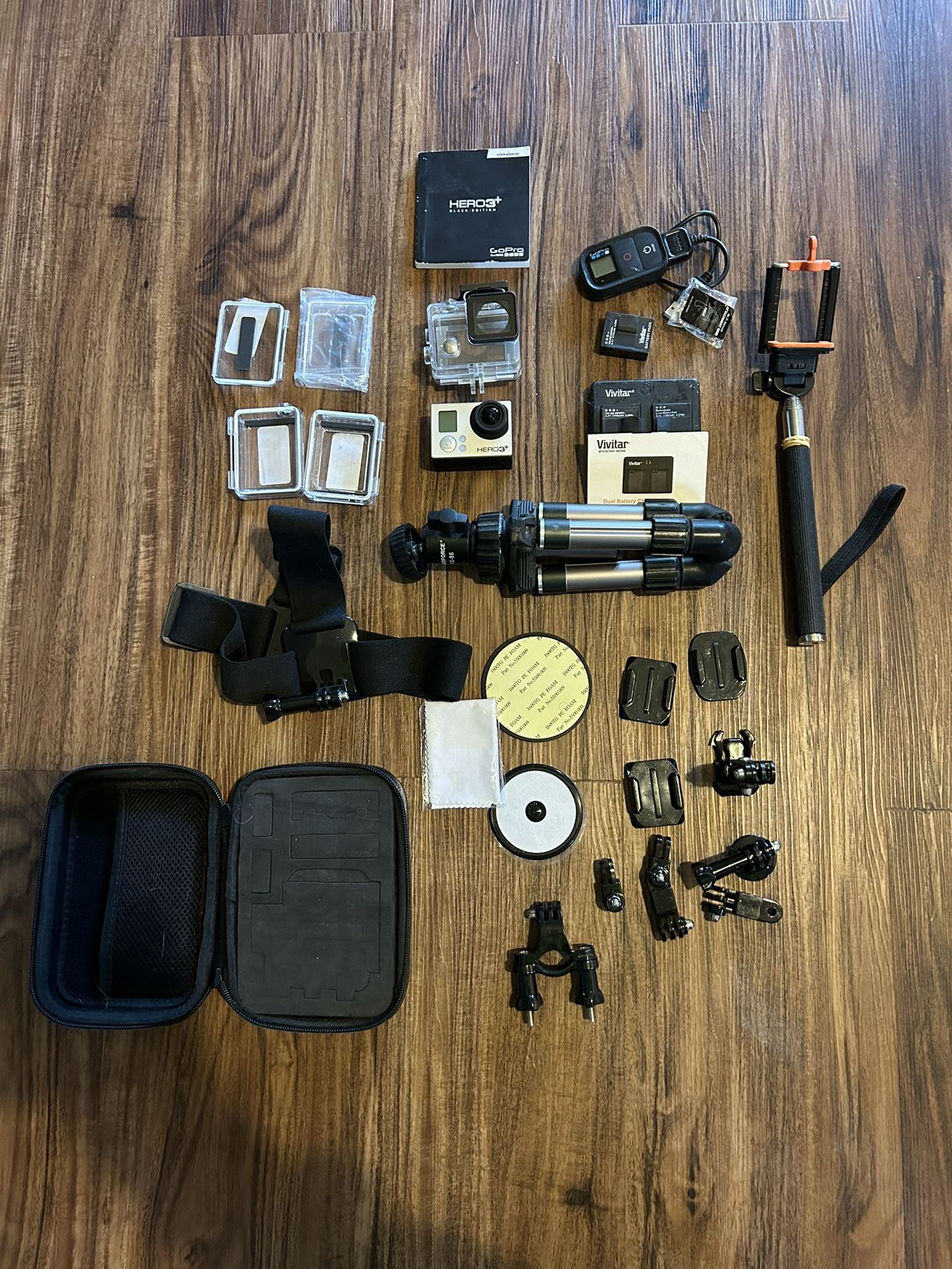 GoPro Hero 3+ Cameras With Extras