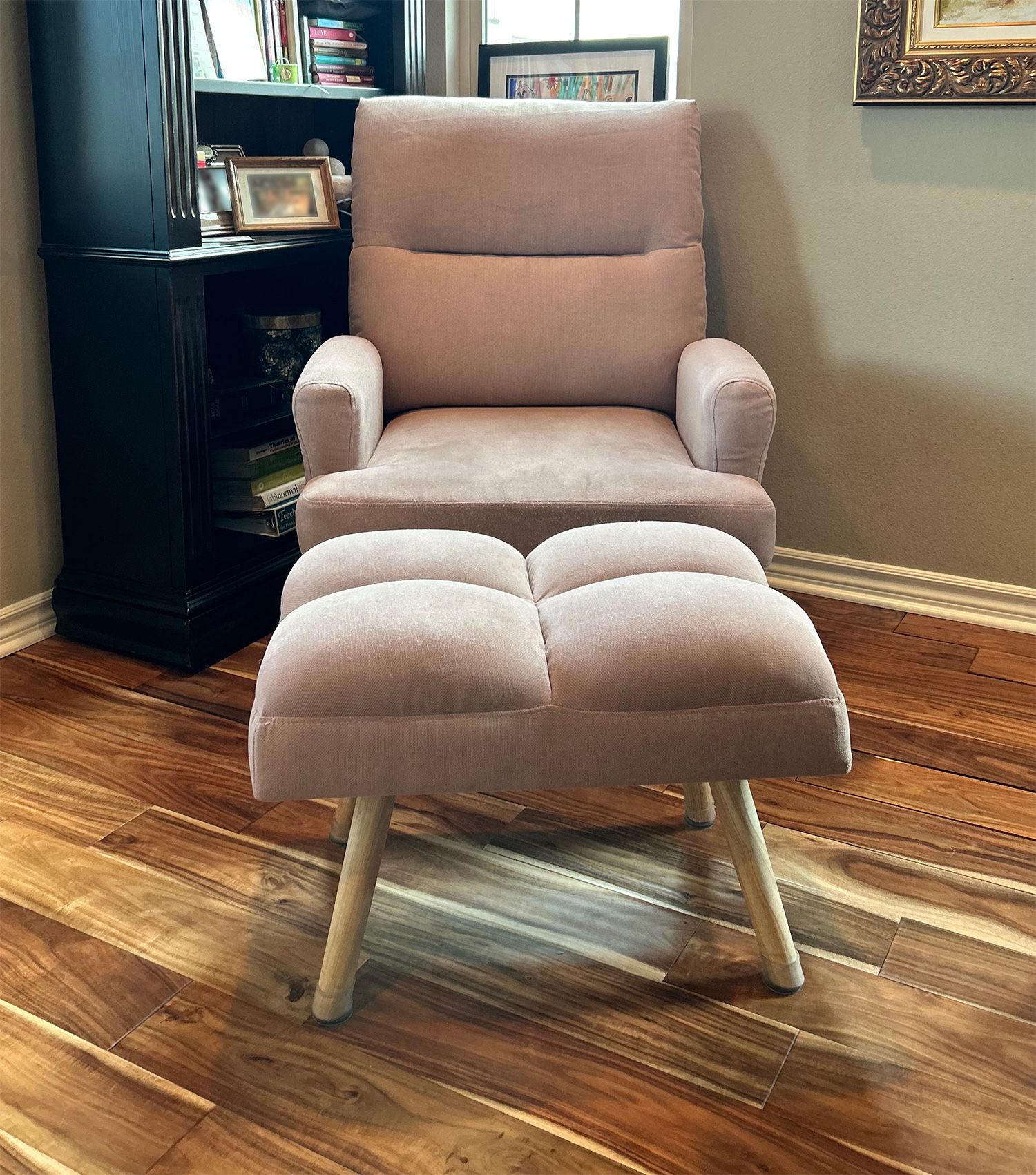 Chair With Ottoman (set of 2)