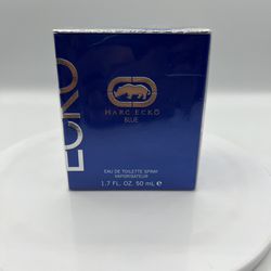 Marc Ecko  Blue 1.7 oz 50 mL Men's Eau de Toilette - New and Sealed