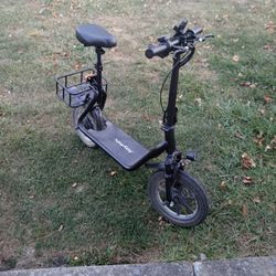 JOYHIS Electric Scooter With Seat , Commuter Foldable