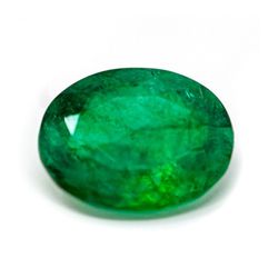 4.00ct Natural Emerald – Oval Cut, Vivid Green Gemstone
