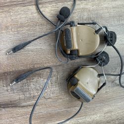 Peltor Dual Comm Headset Commtac