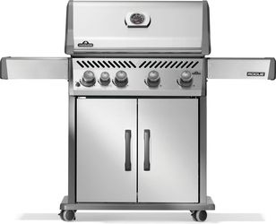 Napoleon Rogue 525 Propane Gas Grill with Range Side Burner